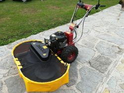 Traktor DAKR DAKR PANTER FD-3 (16 LE) + RZS121 professzionális magasgazvágó-kaszáló gép szenzációs áron !!!