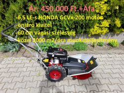 Traktor DAKR 6,5 LE-S TRITON HONDA MAGASGAZVÁGÓ-KASZÁLÓ GÉP: 450.000 Ft.+Áfa (CSEH GYÁRTMÁNY)